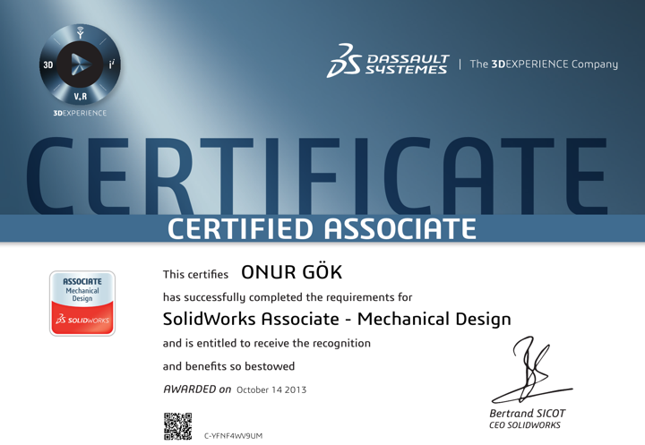 CSWA — Associate Mechanical Design